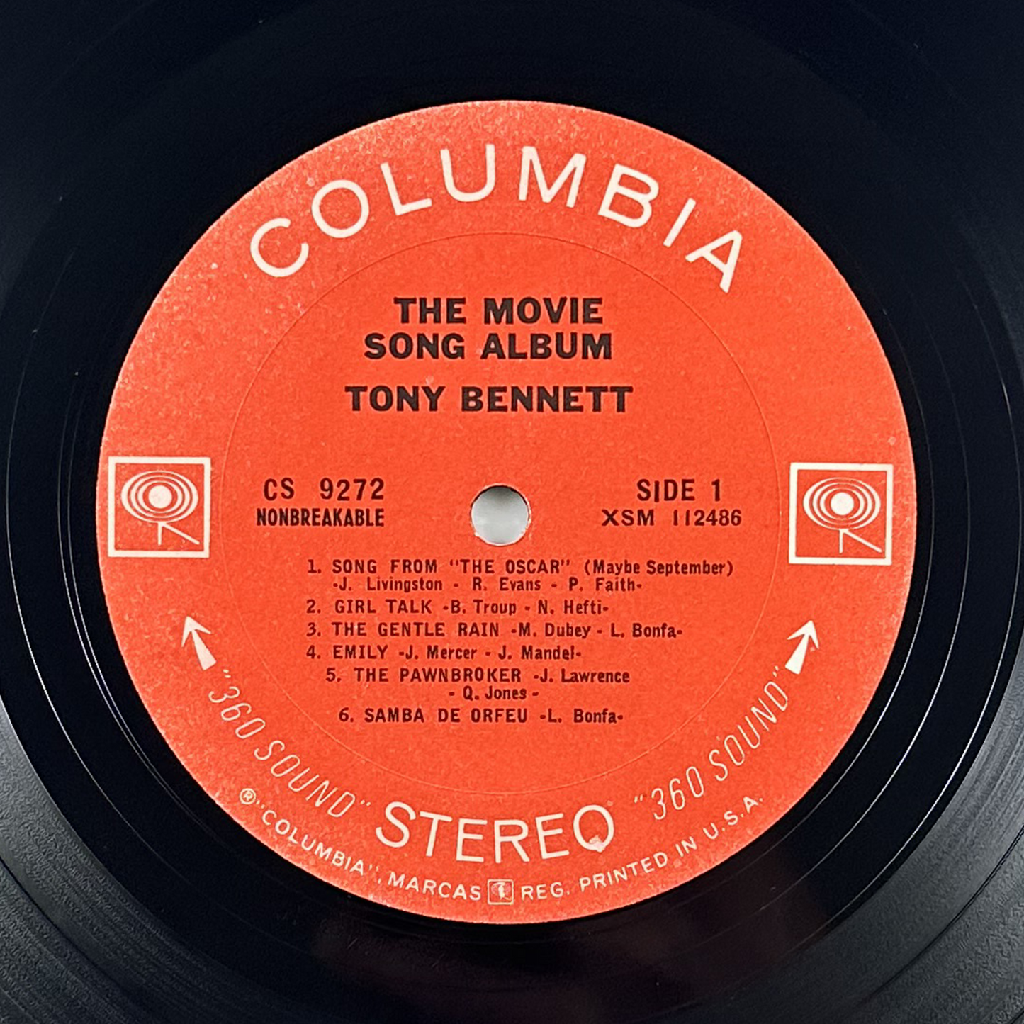 Pre-Owned :: Tony Bennett "The Movie Song Album" LP