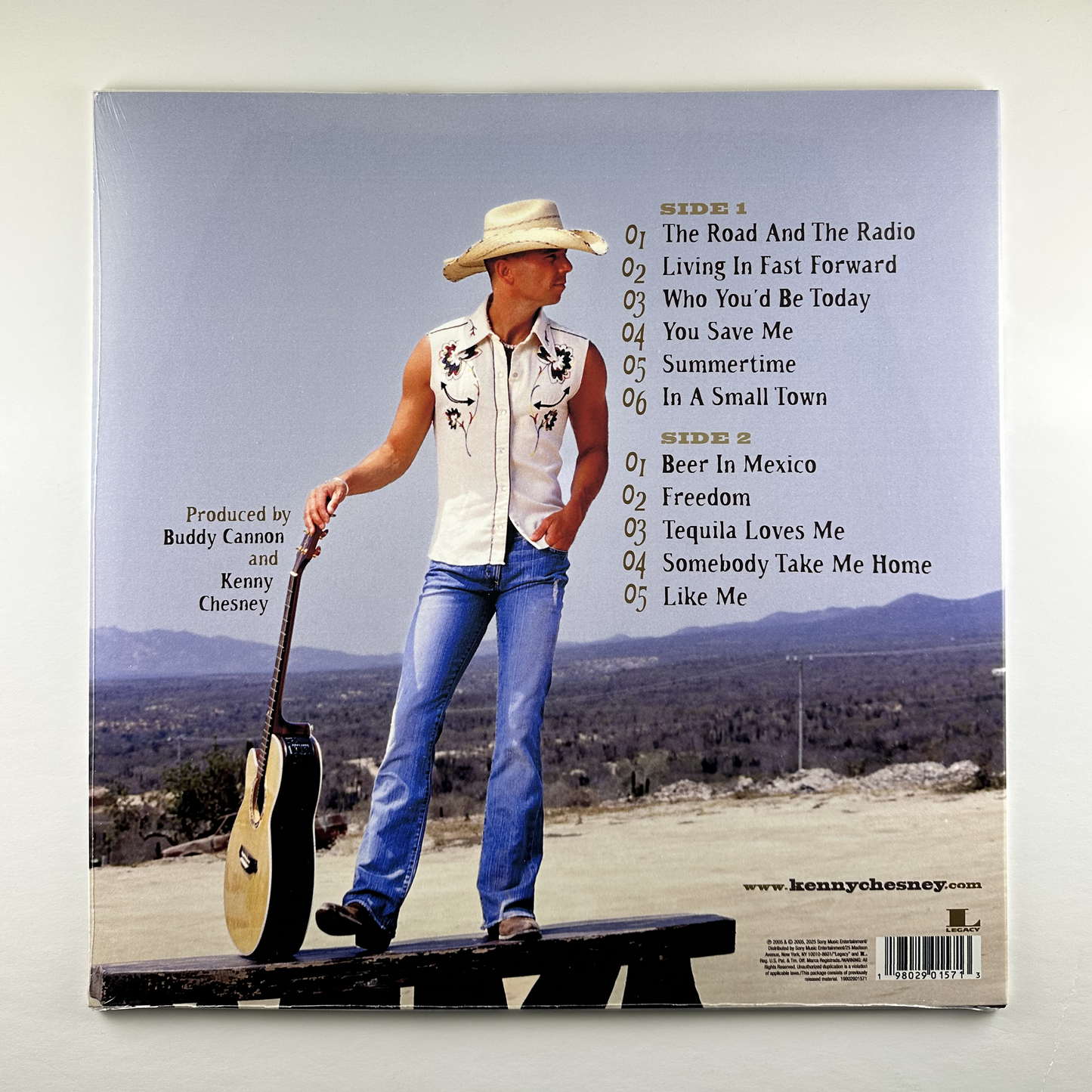 Kenny Chesney "The Road And The Radio" LP