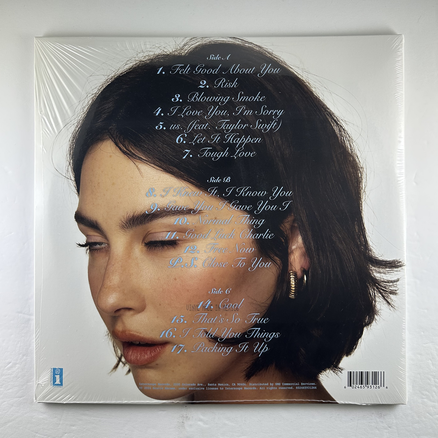Gracie Abrams "The Secret Of Us" 2xLP