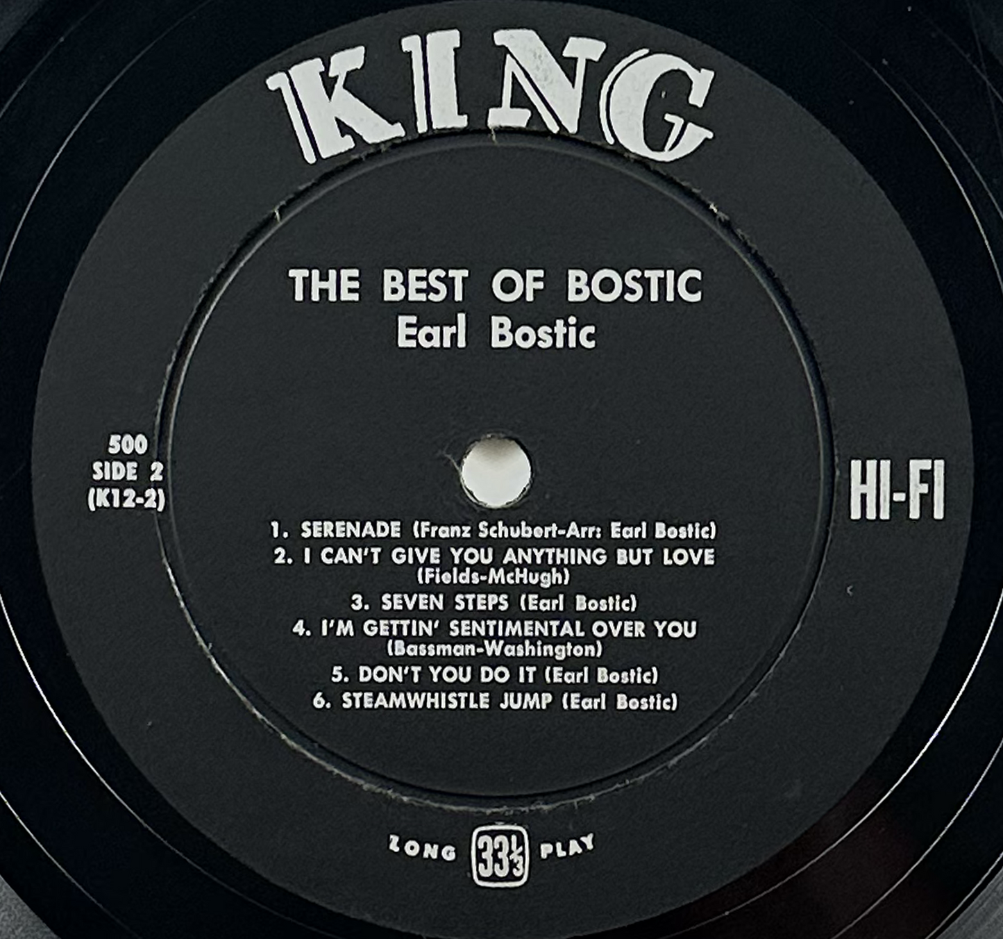 Pre-Owned :: Earl Bostic "Dance To The Best Of Bostic" LP