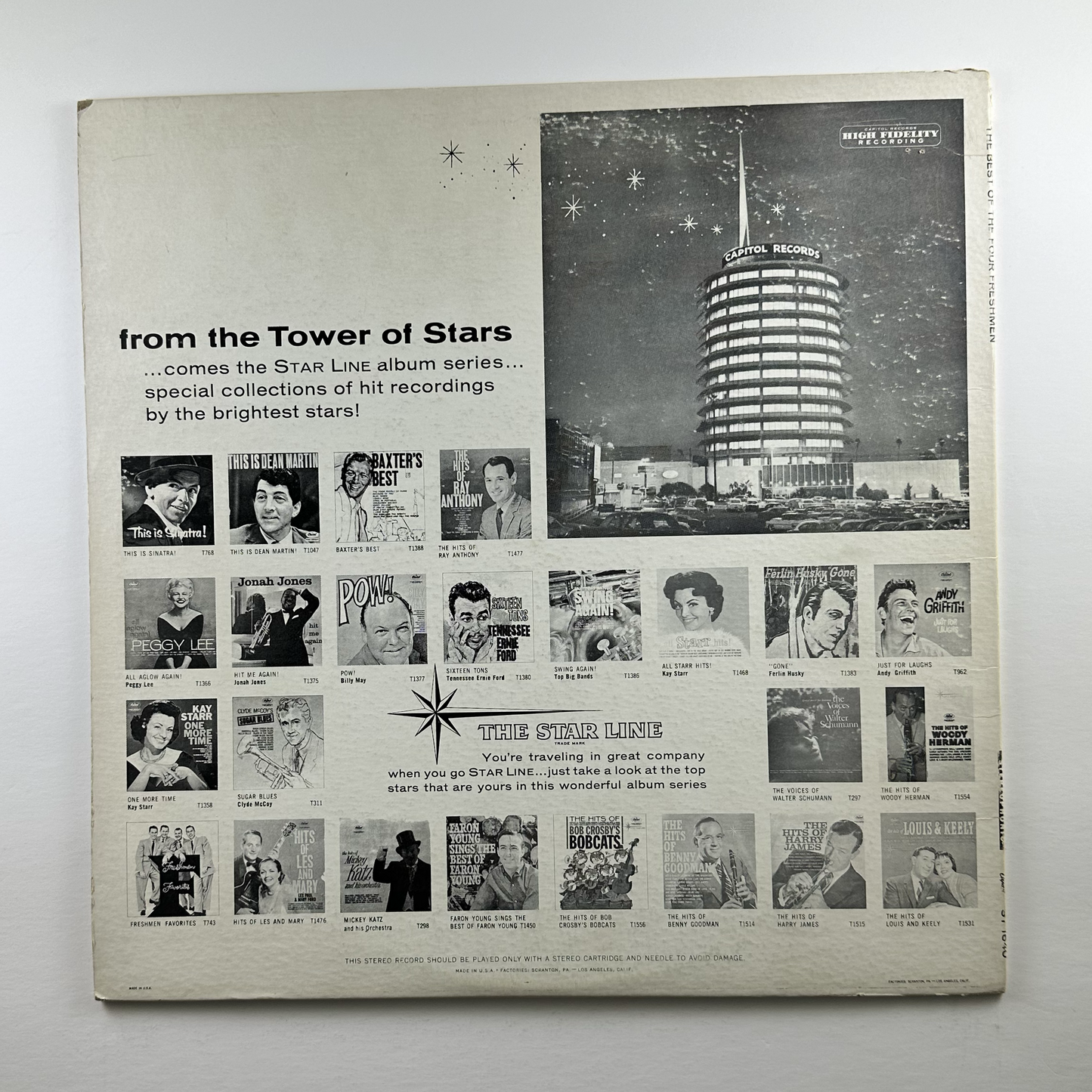 Pre-Owned :: Four Freshmen, The "The Best Of The Four Freshmen" LP