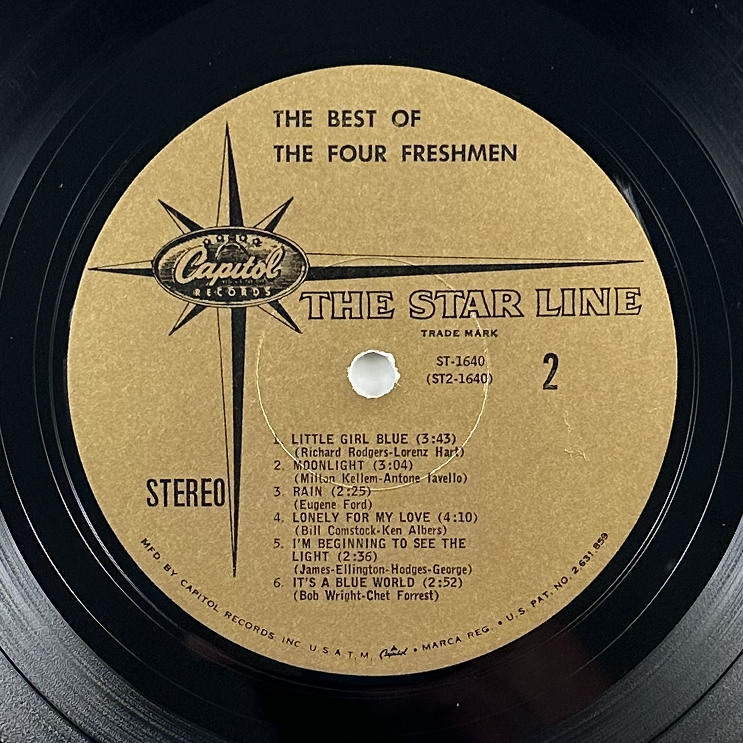 Pre-Owned :: Four Freshmen, The "The Best Of The Four Freshmen" LP