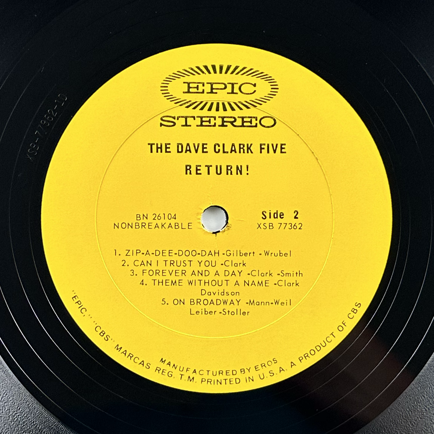 Pre-Owned :: Dave Clark Five, The "The Dave Clark Five Return!" LP