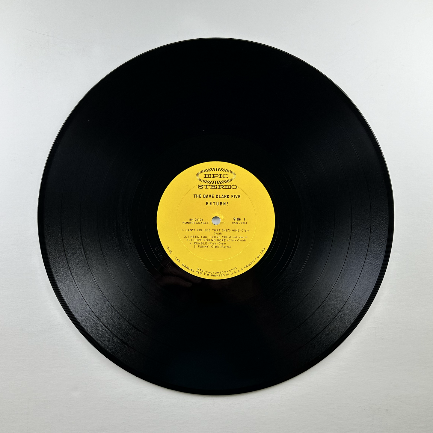 Pre-Owned :: Dave Clark Five, The "The Dave Clark Five Return!" LP