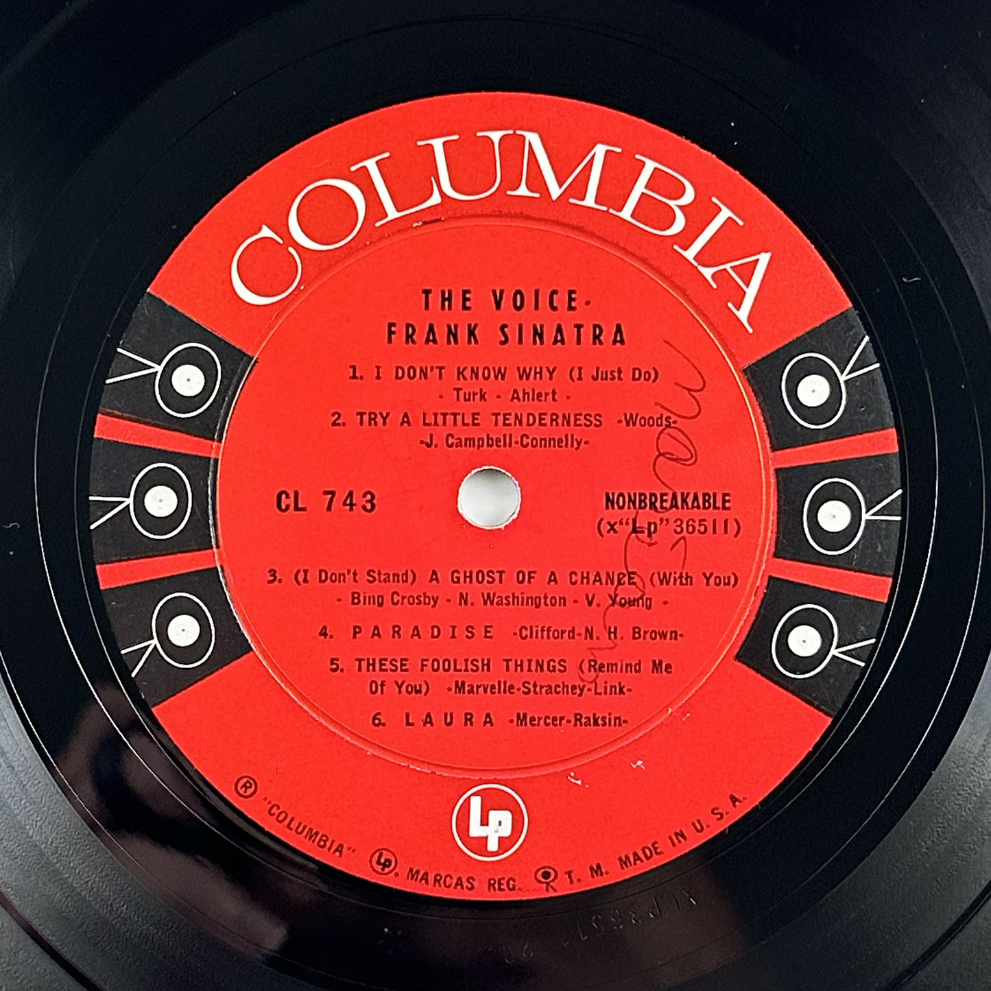 Pre-Owned :: Frank Sinatra "The Voice" LP