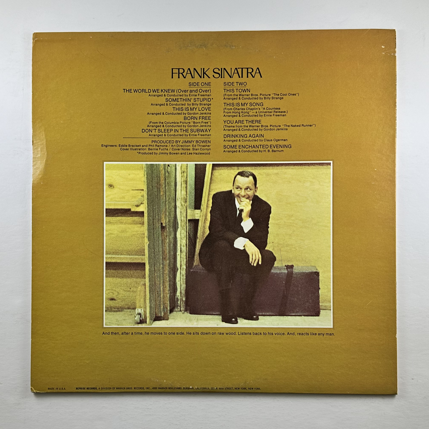Pre-Owned :: Frank Sinatra "The World We Knew" LP