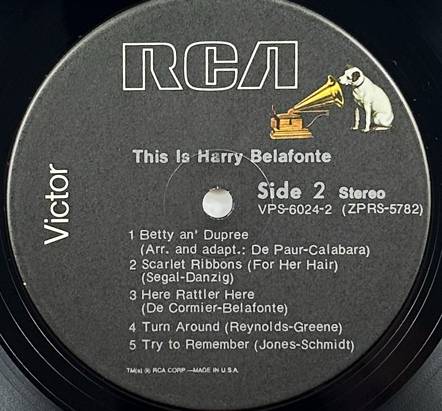 Pre-Owned :: Harry Belafonte "This Is Harry Belafonte" 2xLP