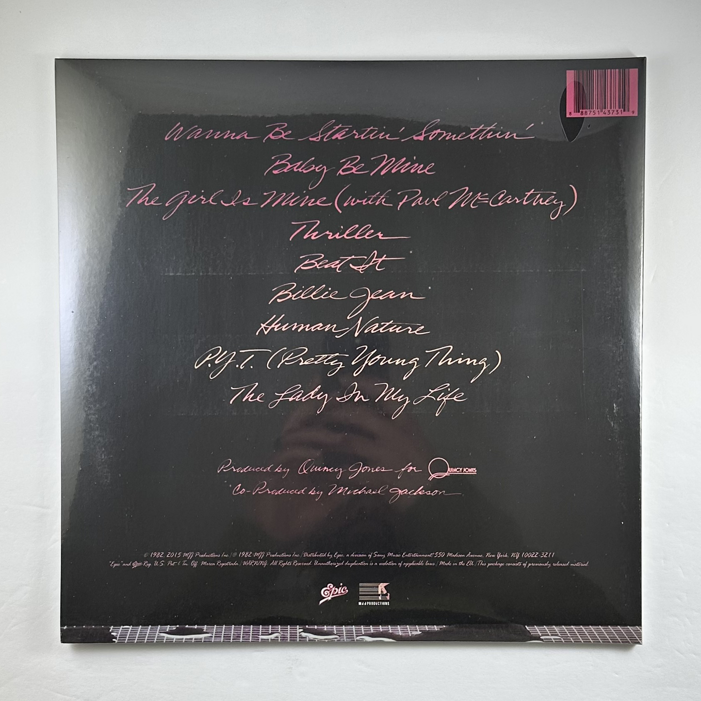 Michael Jackson "Thriller" LP