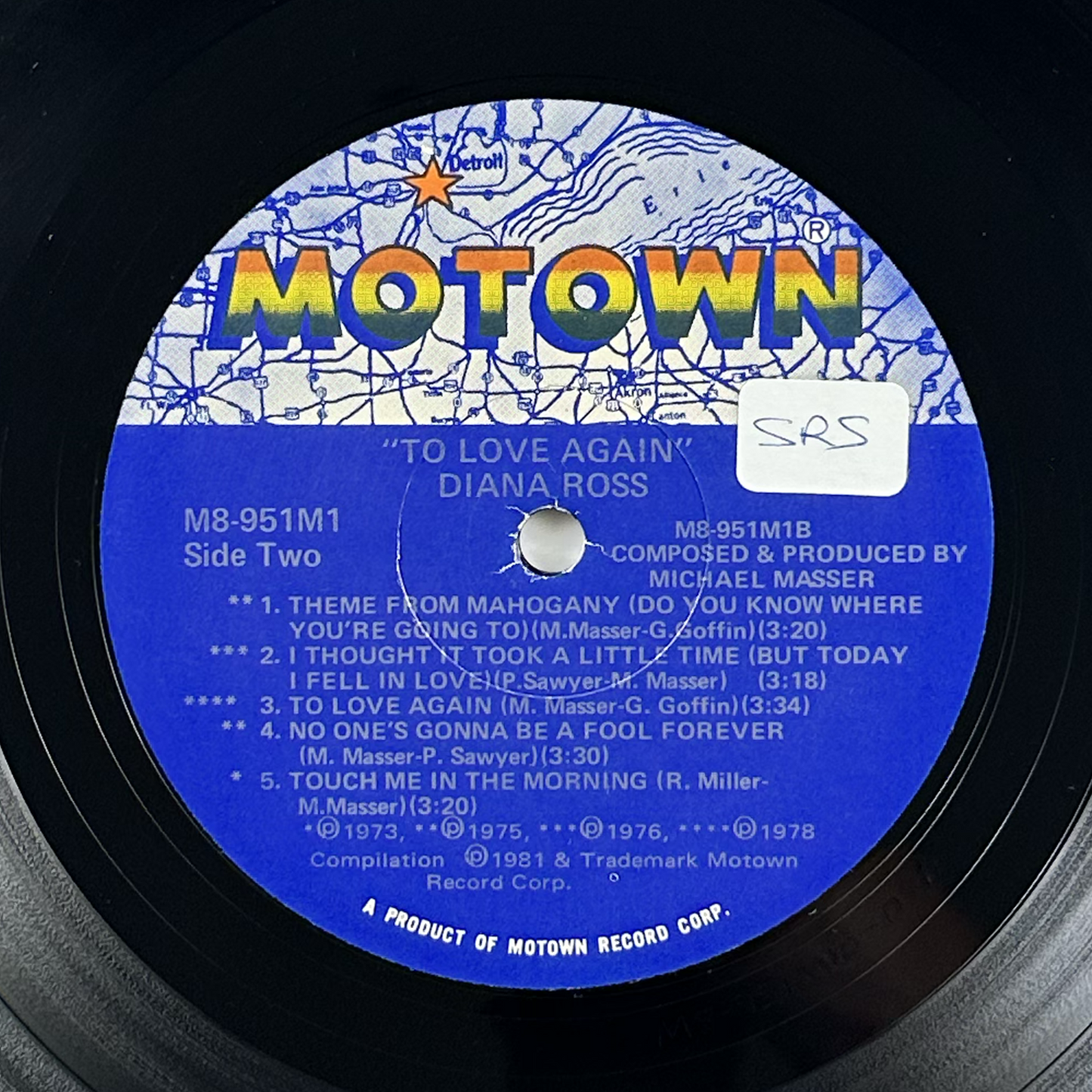Pre-Owned :: Diana Ross "To Love Again" LP