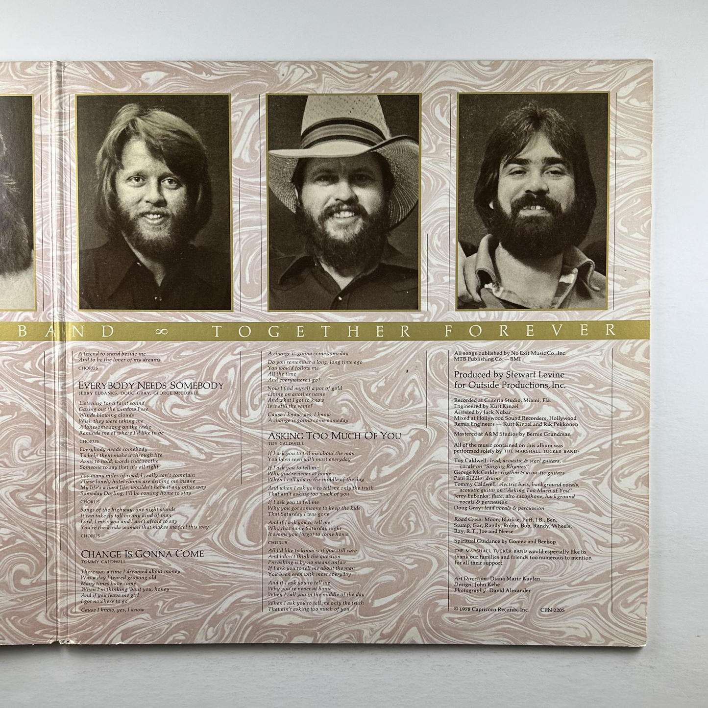 Pre-Owned :: Marshall Tucker Band, The "Together Forever" LP