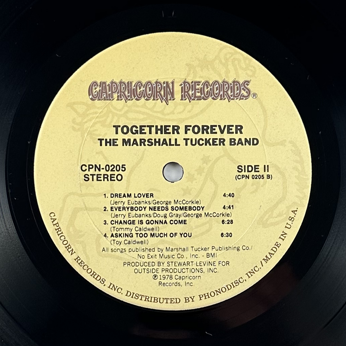 Pre-Owned :: Marshall Tucker Band, The "Together Forever" LP