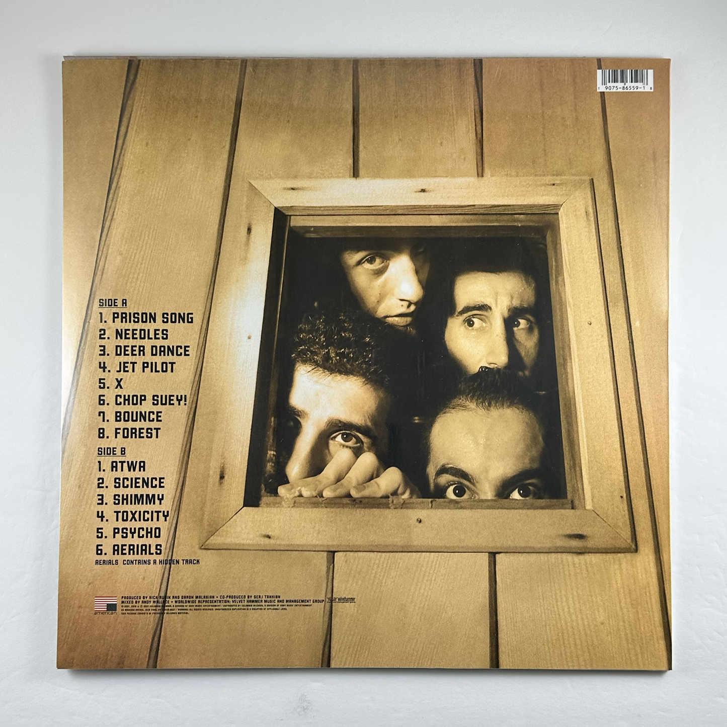 System of a Down "Toxicity" LP