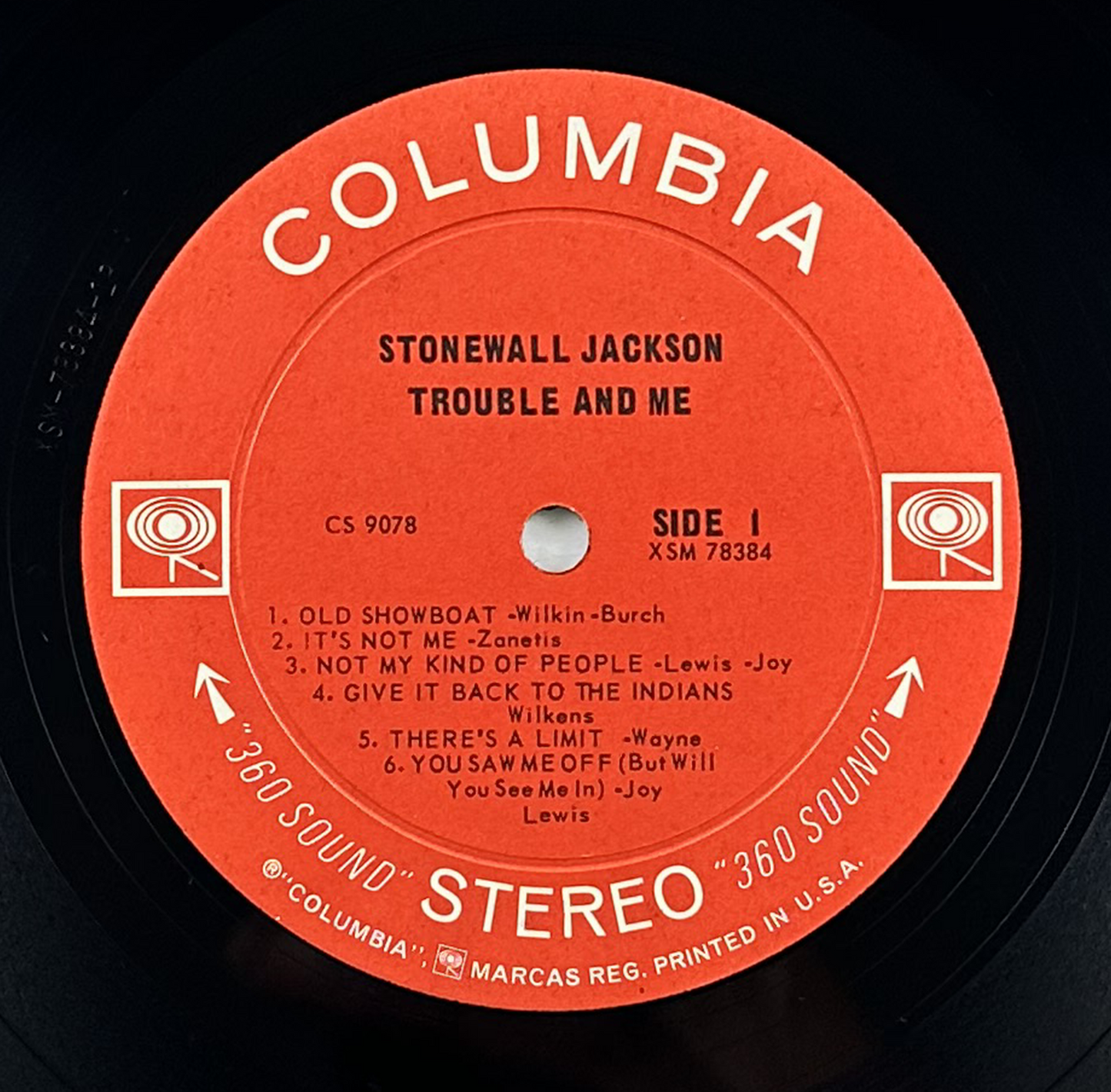 Pre-Owned :: Stonewall Jackson "Trouble & Me" LP