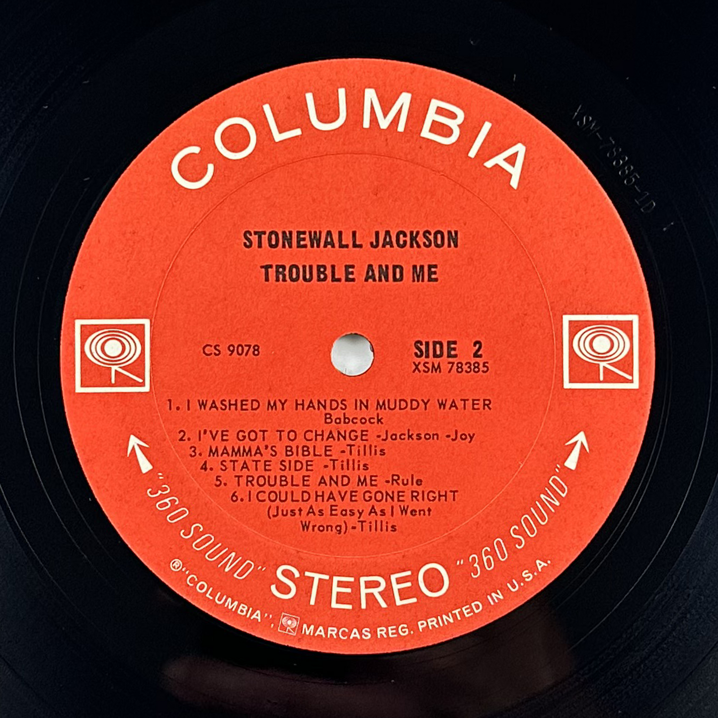 Pre-Owned :: Stonewall Jackson "Trouble & Me" LP