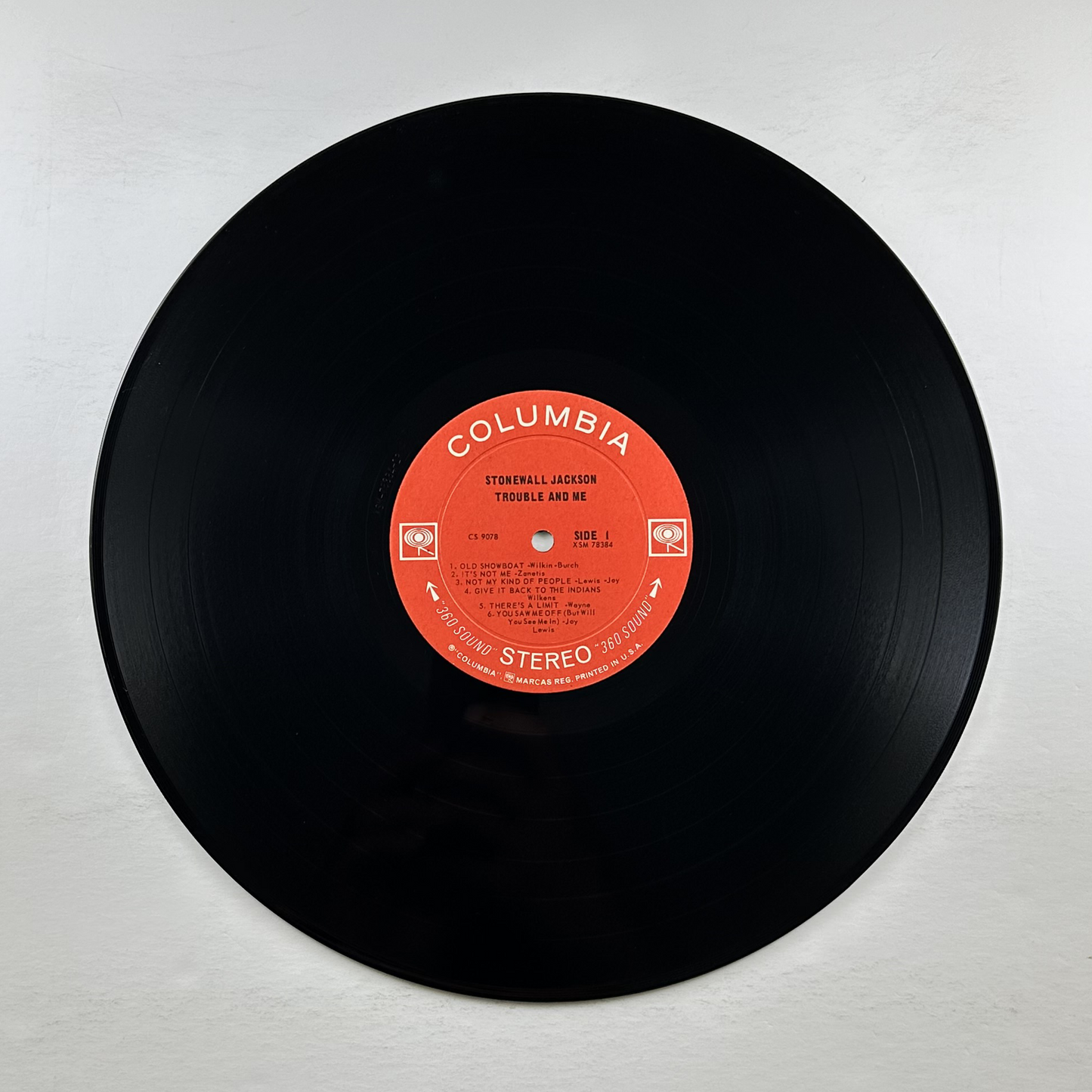 Pre-Owned :: Stonewall Jackson "Trouble & Me" LP