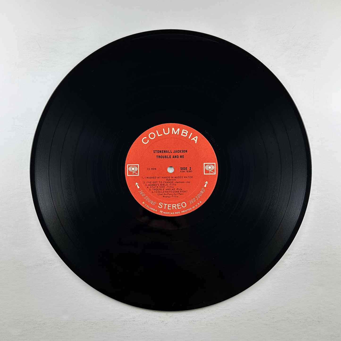 Pre-Owned :: Stonewall Jackson "Trouble & Me" LP