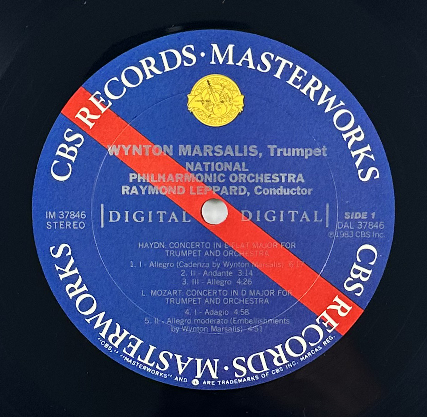 Pre-Owned :: Wynton Marsalis "Trumpet Concertos" LP