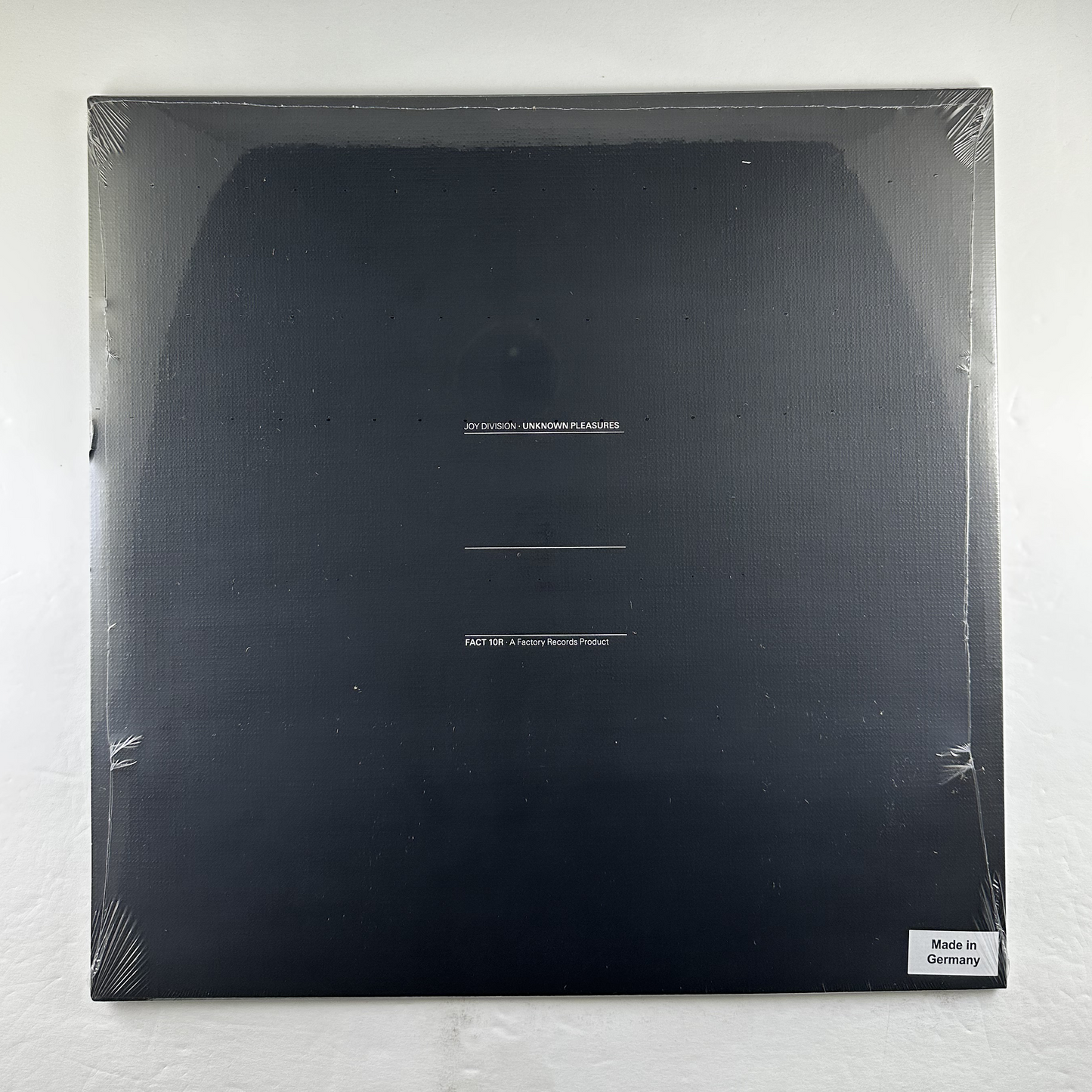 Joy Division "Unknown Pleasures" LP