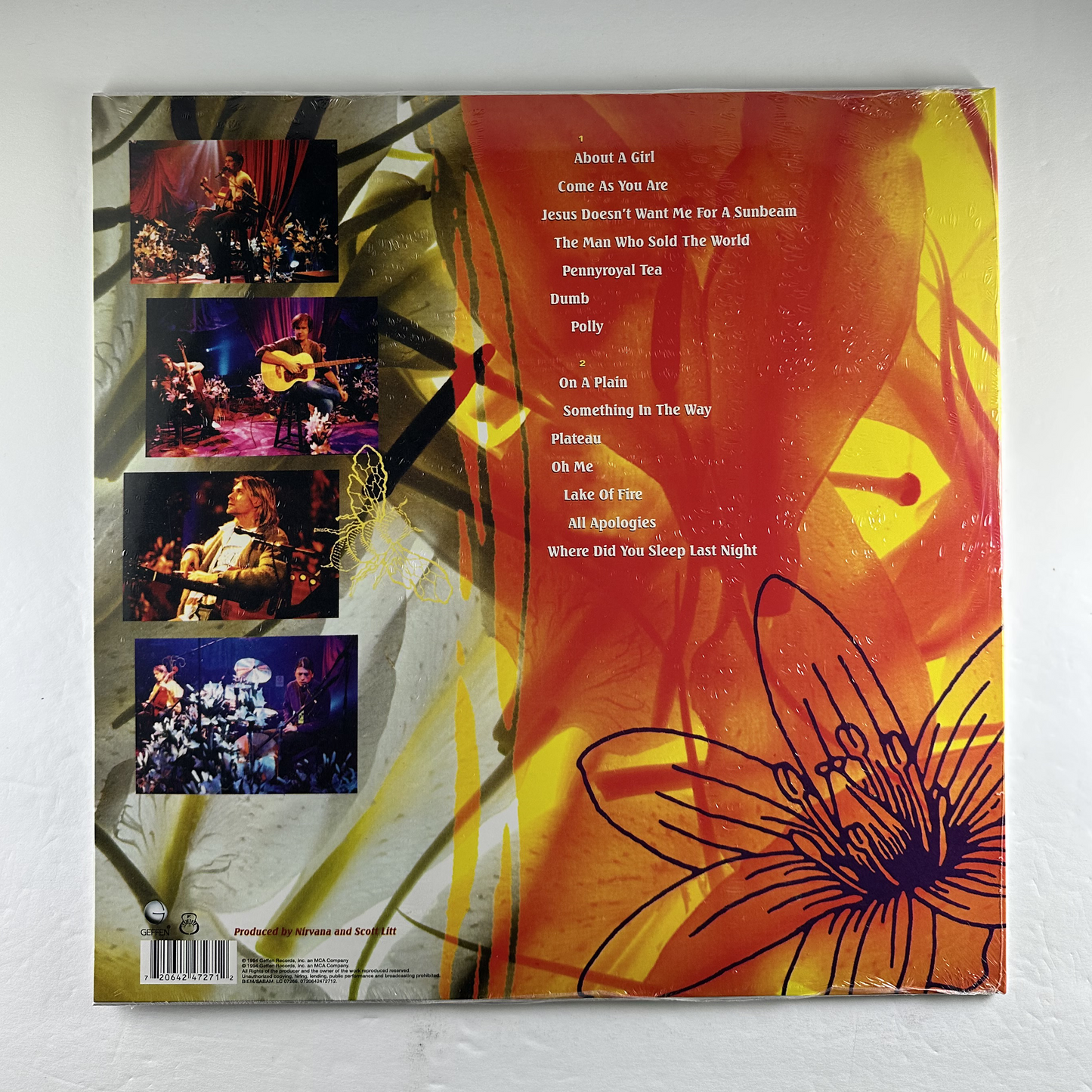 Nirvana "Unplugged In New York" LP
