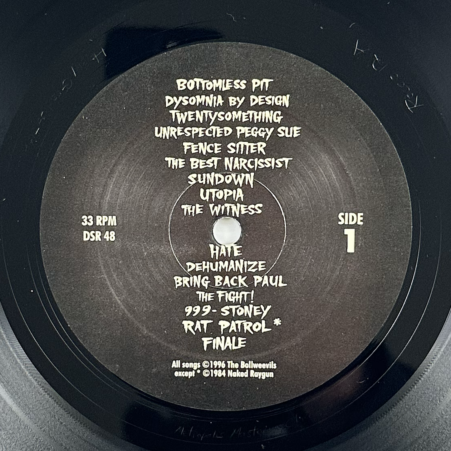 Pre-Owned :: Bollweevils "Weevilive" LP