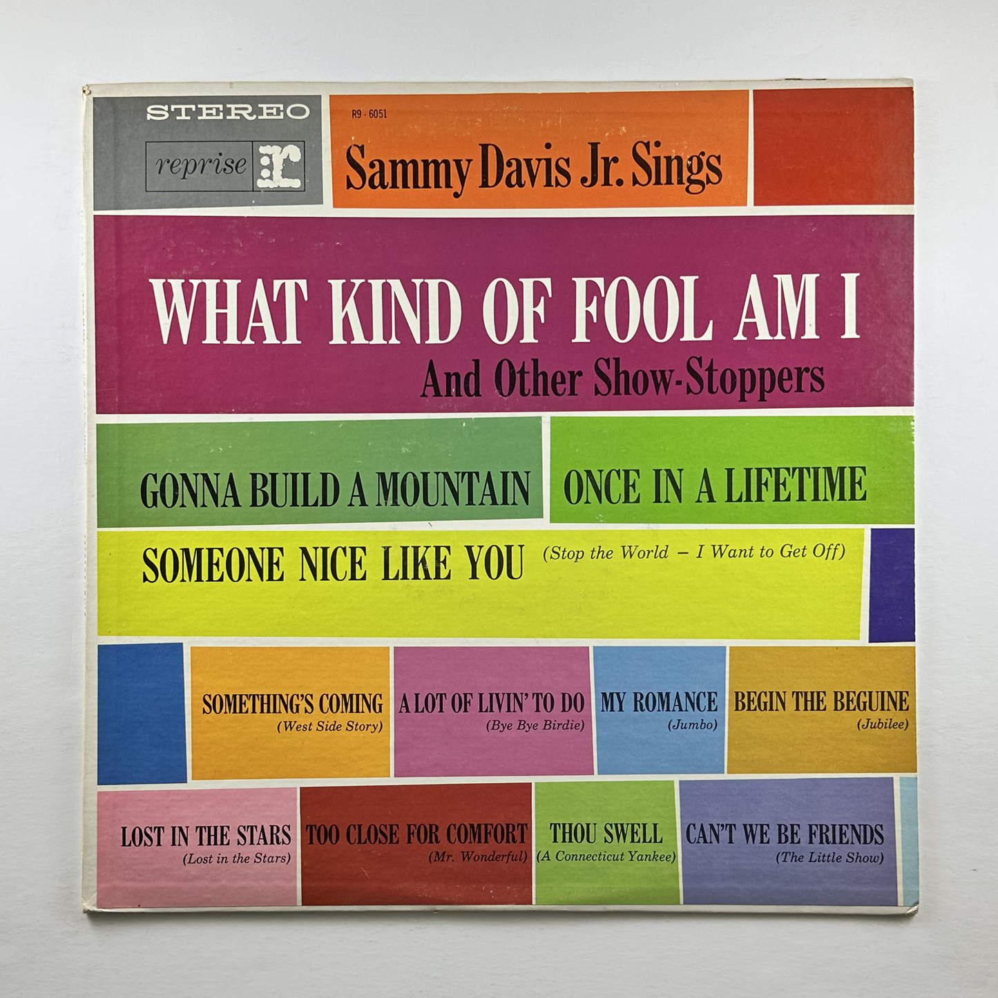 Pre-Owned :: Sammy Davis Jr. "Sammy Davis Jr. Sings What Kind Of Fool Am I And Other Show-Stoppers" LP