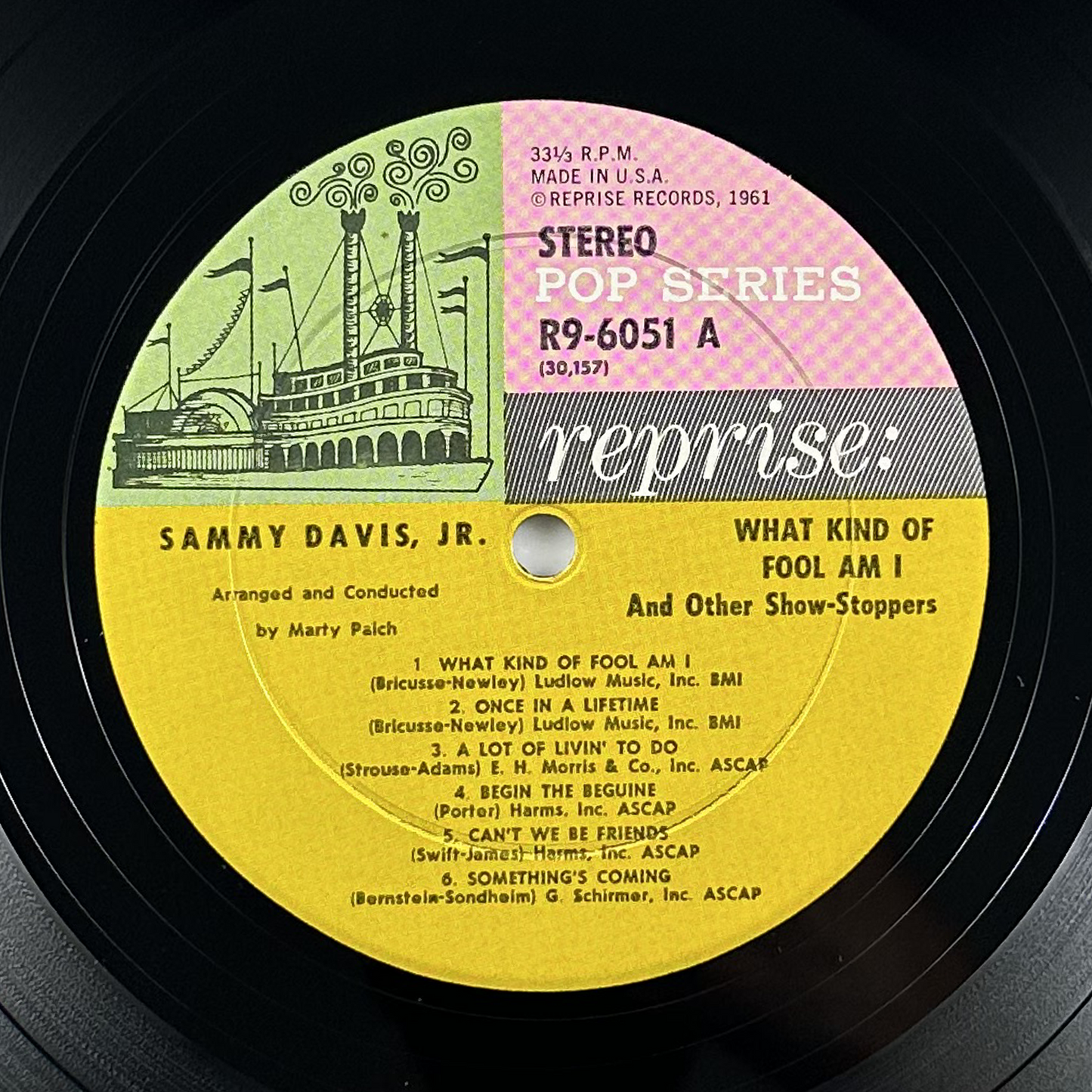 Pre-Owned :: Sammy Davis Jr. "Sammy Davis Jr. Sings What Kind Of Fool Am I And Other Show-Stoppers" LP