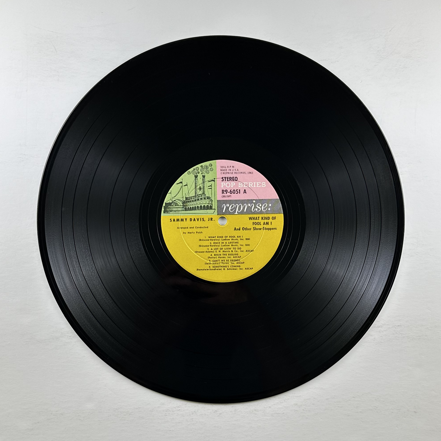Pre-Owned :: Sammy Davis Jr. "Sammy Davis Jr. Sings What Kind Of Fool Am I And Other Show-Stoppers" LP