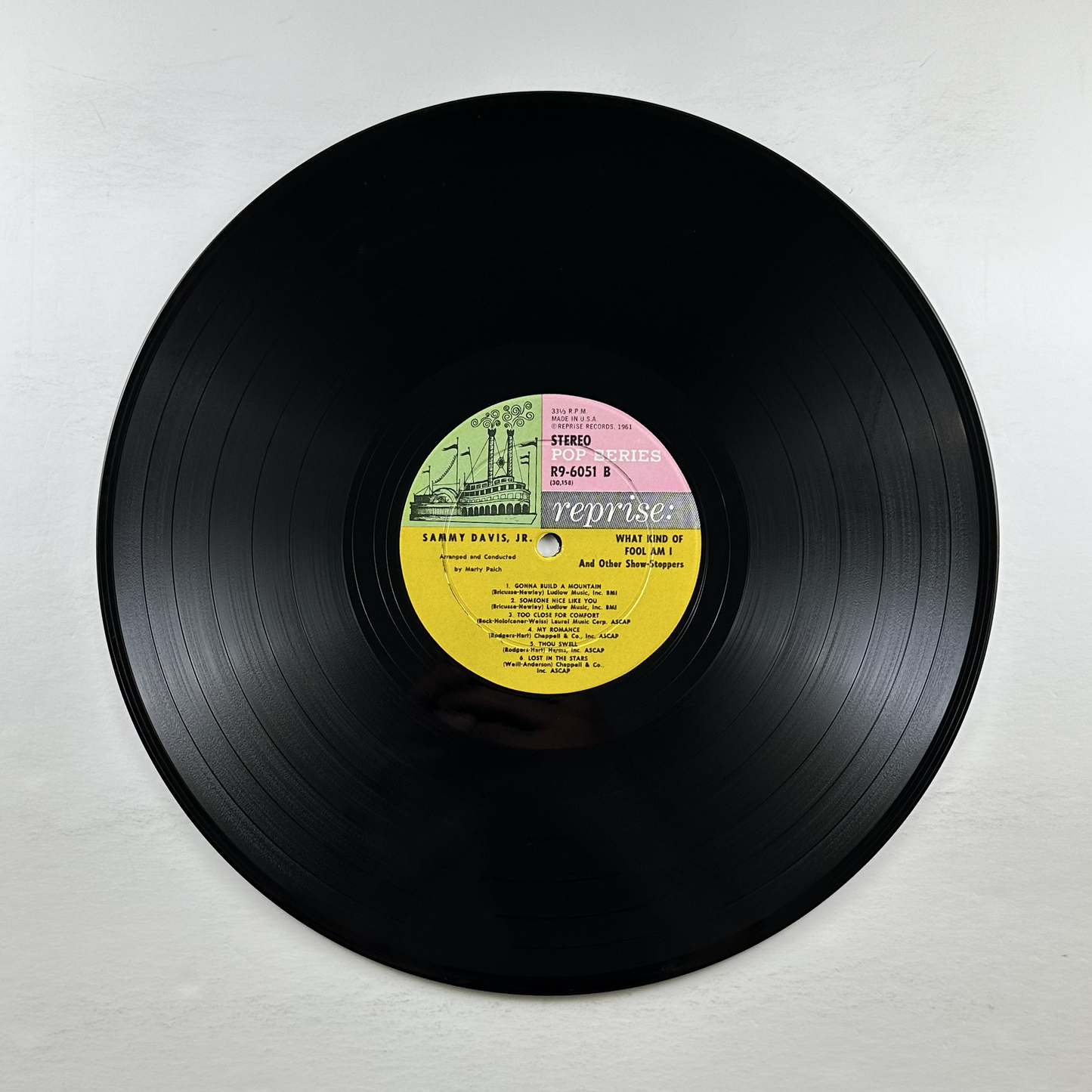 Pre-Owned :: Sammy Davis Jr. "Sammy Davis Jr. Sings What Kind Of Fool Am I And Other Show-Stoppers" LP