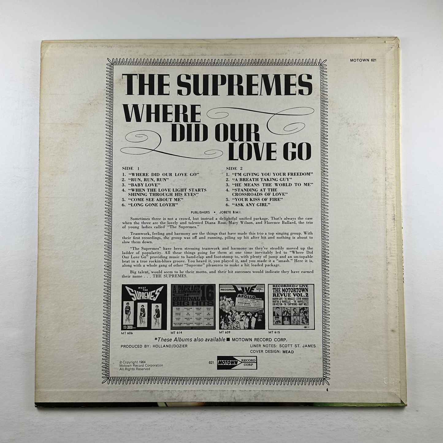 Pre-Owned :: Supremes, The "Where Did Our Love Go" LP