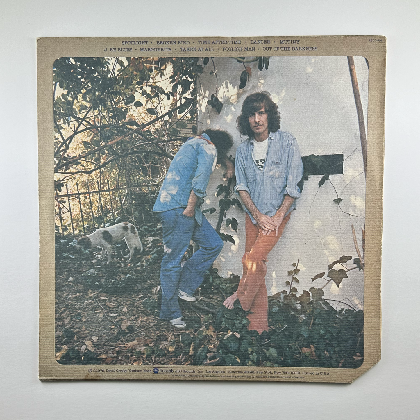 Pre-Owned :: Crosby / Nash "Whistling Down The Wire" LP