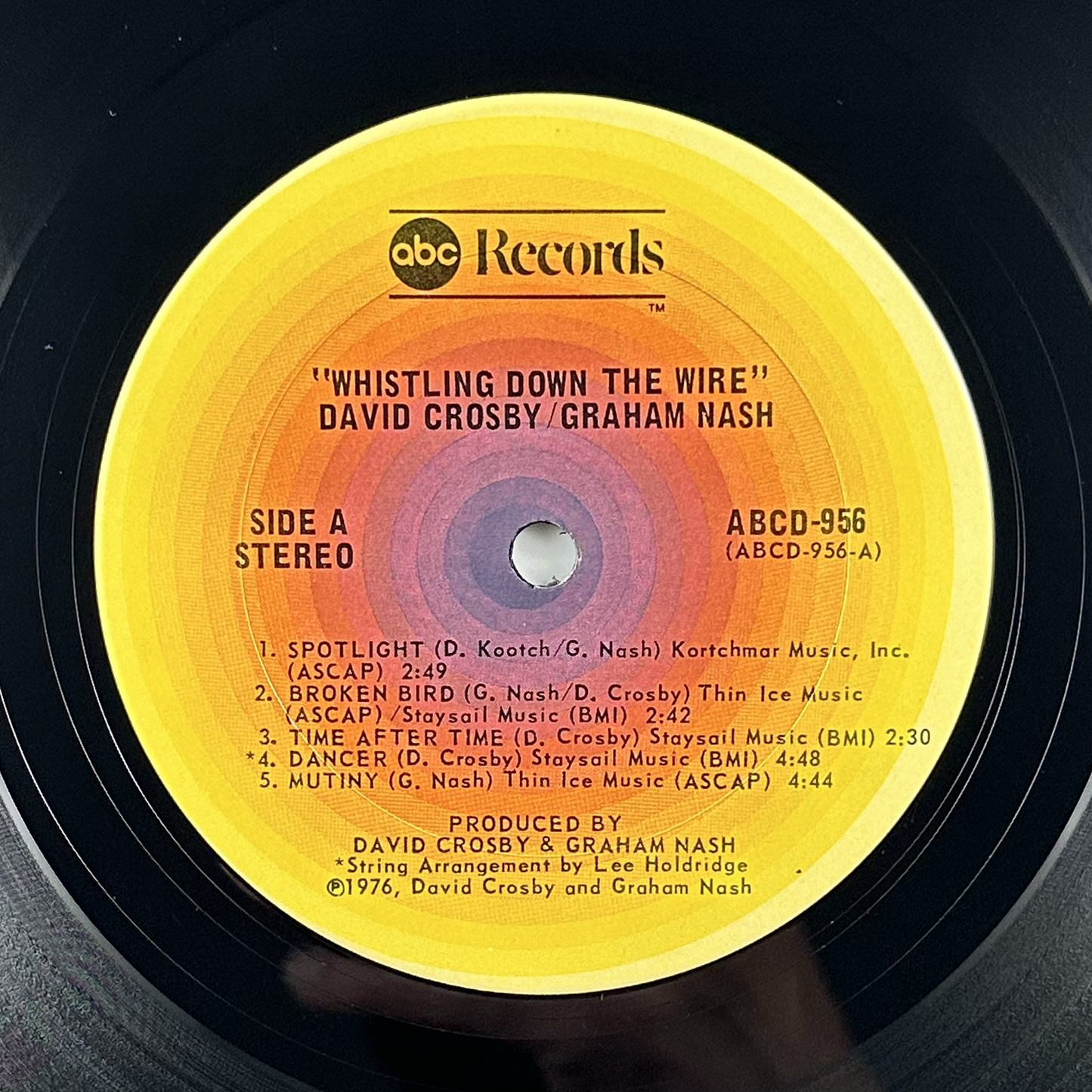 Pre-Owned :: Crosby / Nash "Whistling Down The Wire" LP