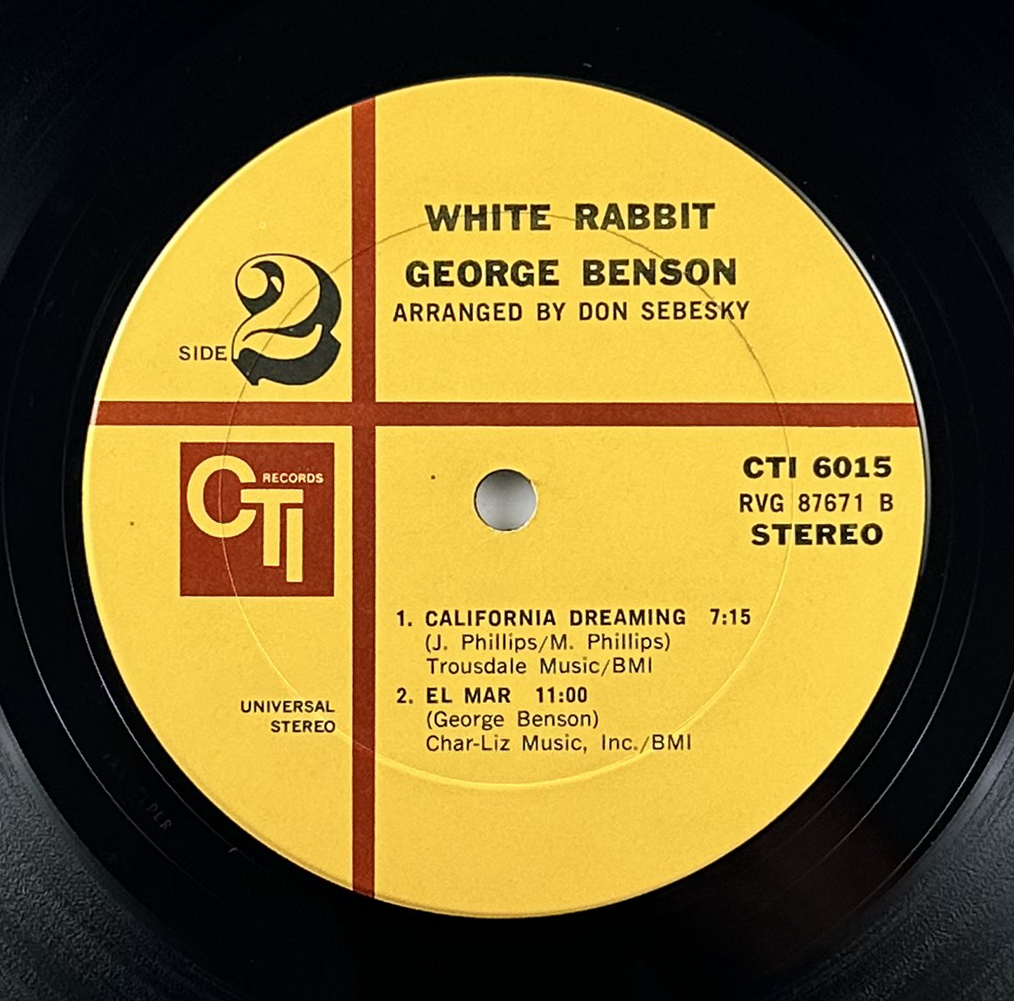 Pre-Owned :: George Benson "White Rabbit" LP