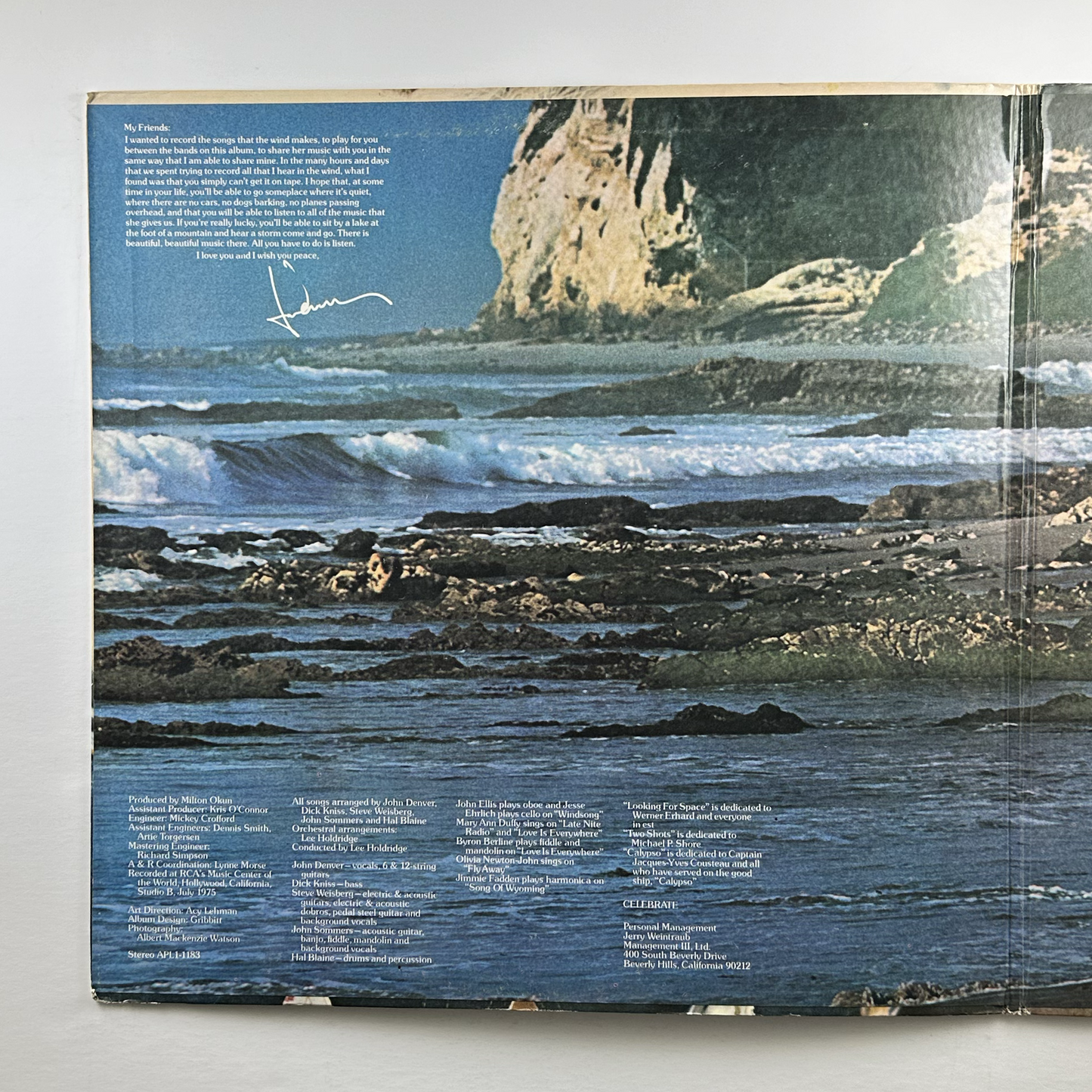 Pre-Owned :: John Denver "Windsong" LP