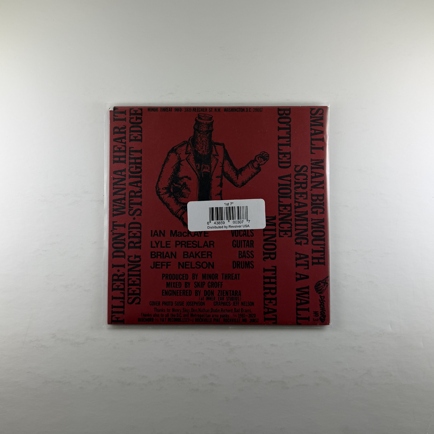 Minor Threat "1st 7"" [7"]