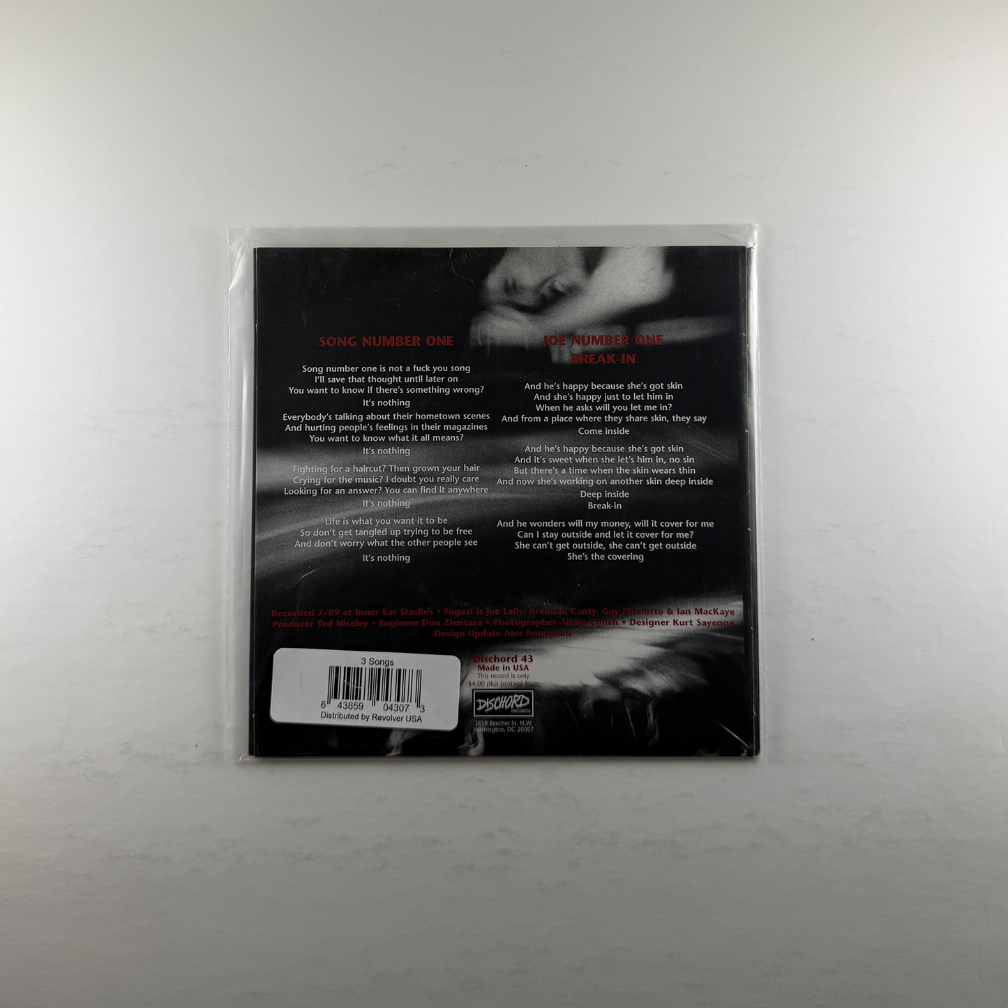 Fugazi "3 Songs" [7"]
