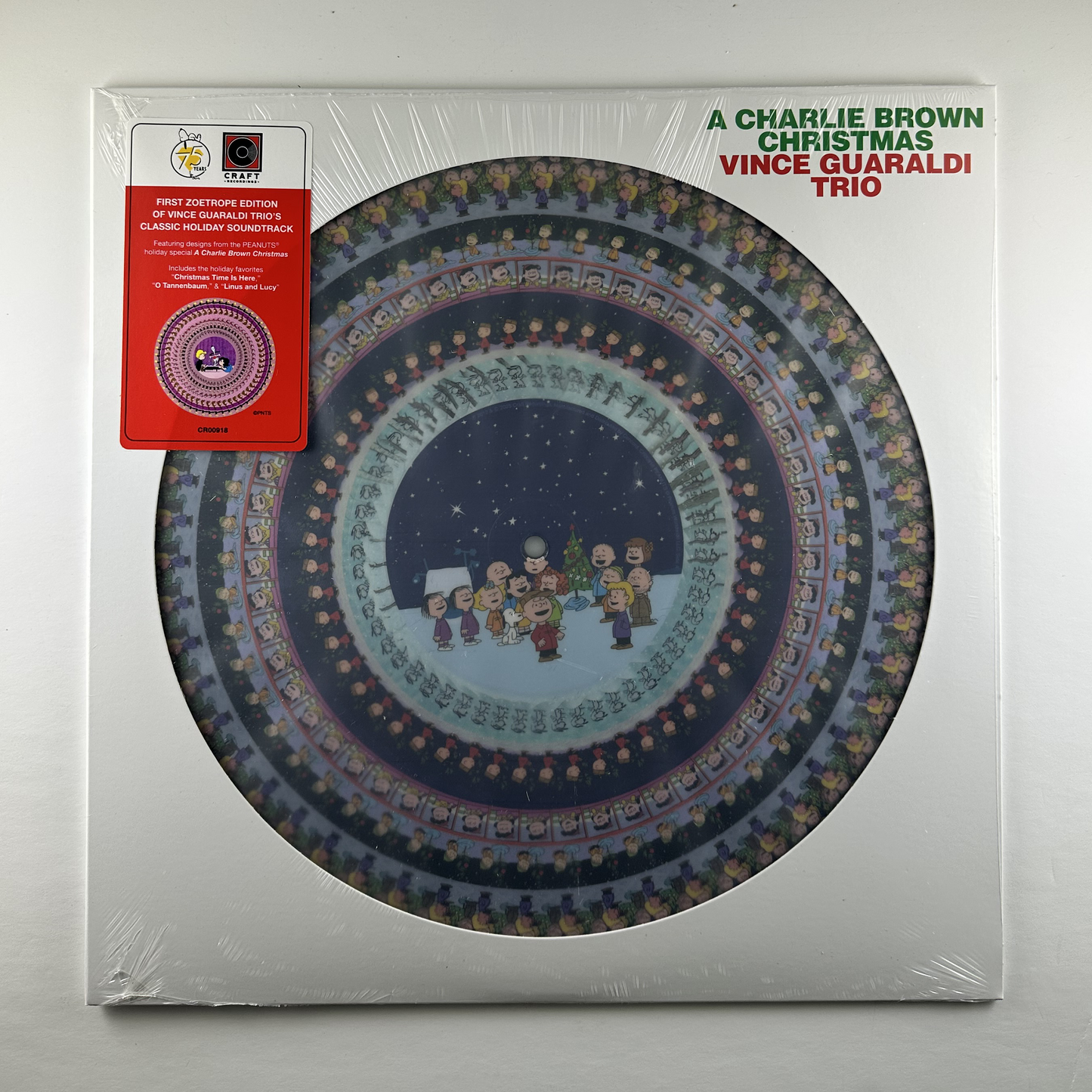 Vince Guaraldi "A Charlie Brown Christmas" [60th Anniversary] [Zoetrope Edition] LP