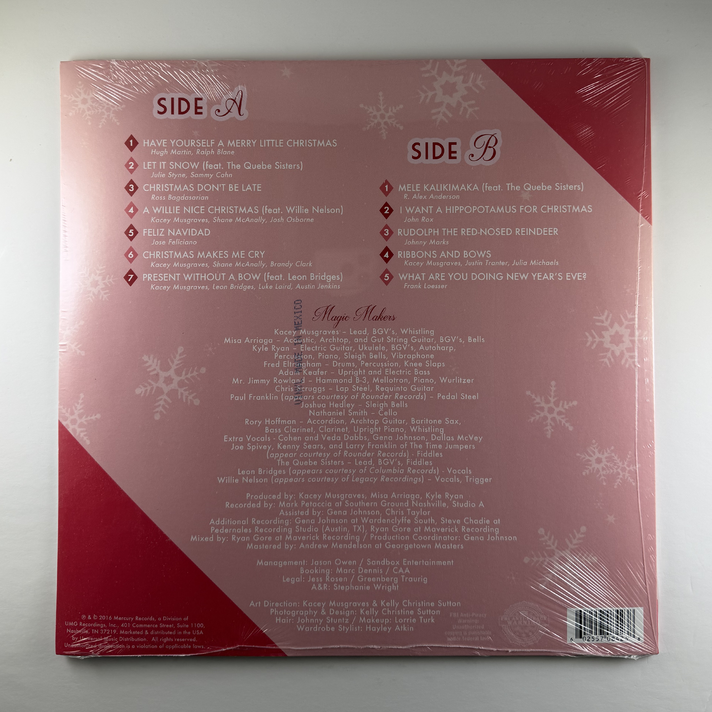 Kacey Musgraves "A Very Kacey Christmas" LP