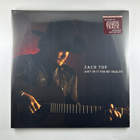 Zach Top "Ain't In It For My Health" 2xLP