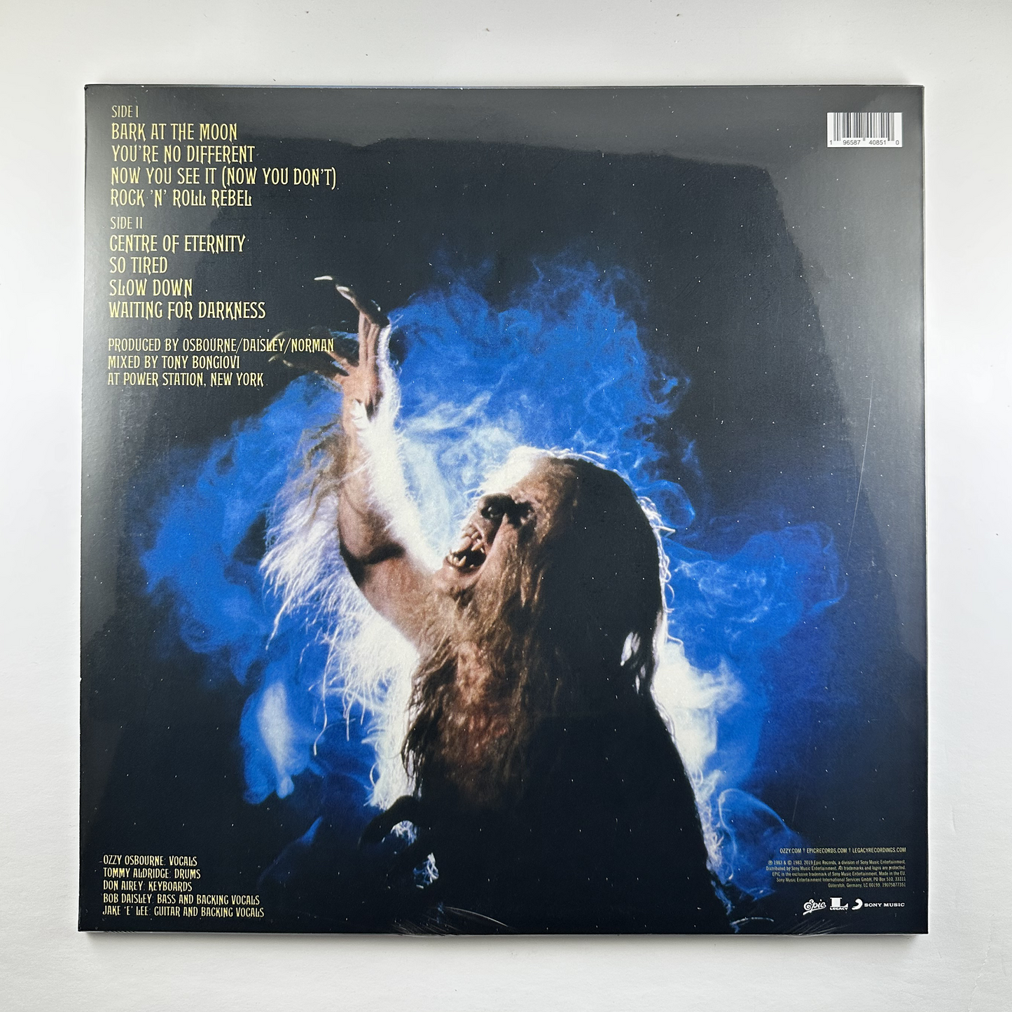 Ozzy Osbourne "Bark At The Moon" [40th Anniversary] LP