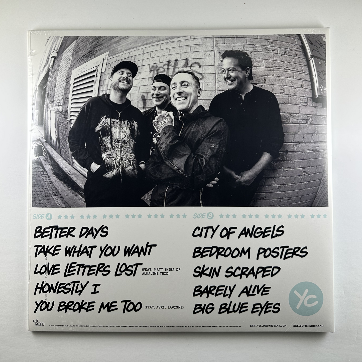 Yellowcard "Better Days" [Indie Exclusive] LP