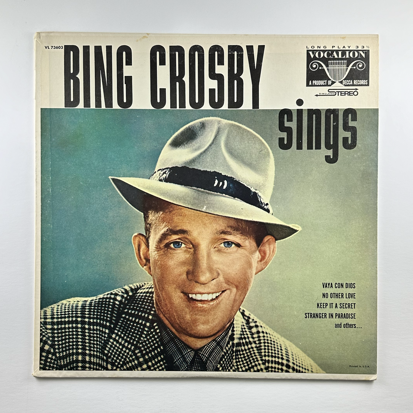 Pre-Owned :: Bing Crosby "Bing Crosby Sings" LP