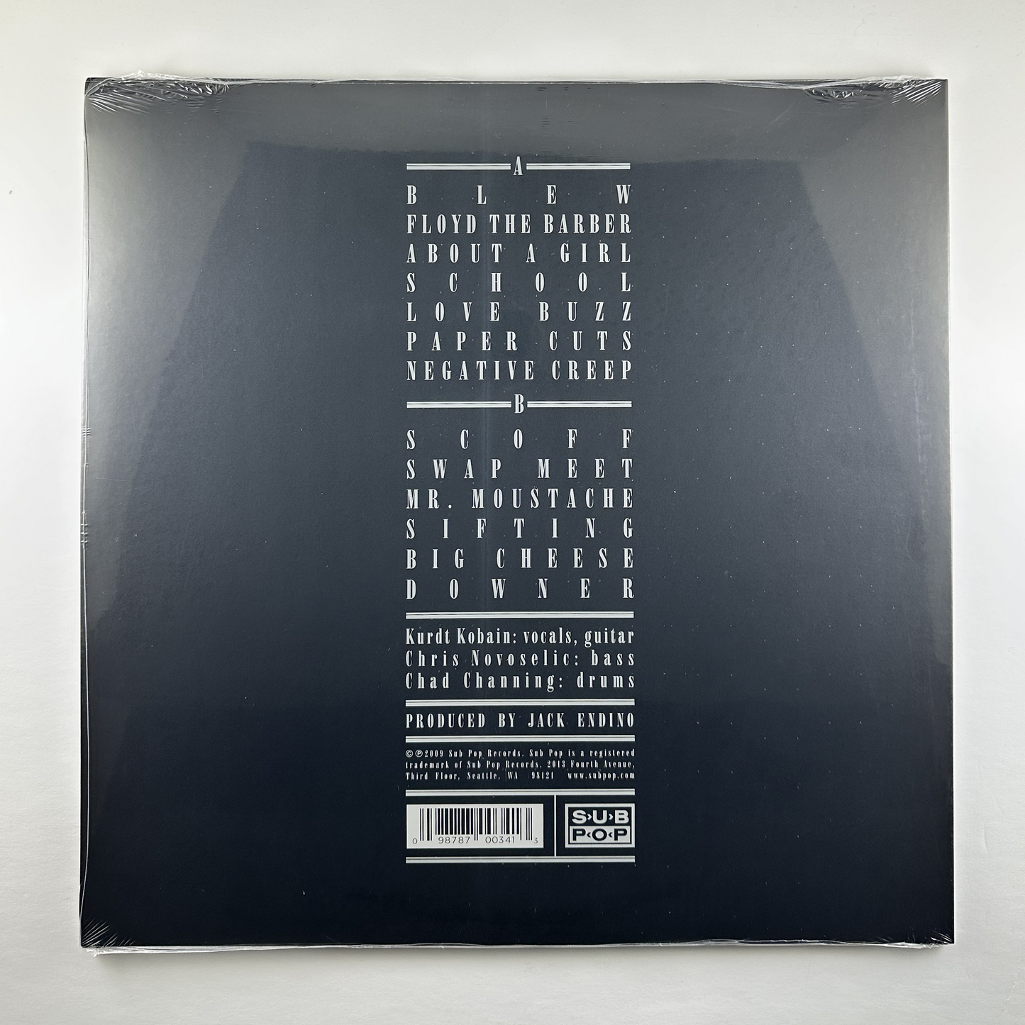 Nirvana "Bleach" LP