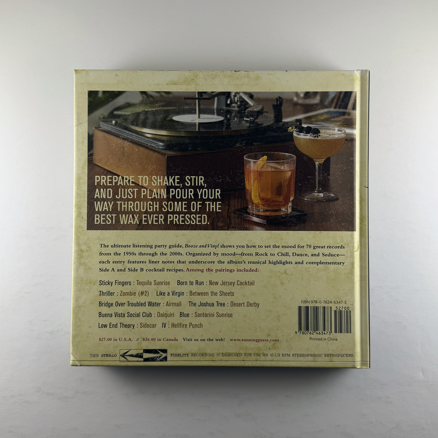 Booze & Vinyl [Book]