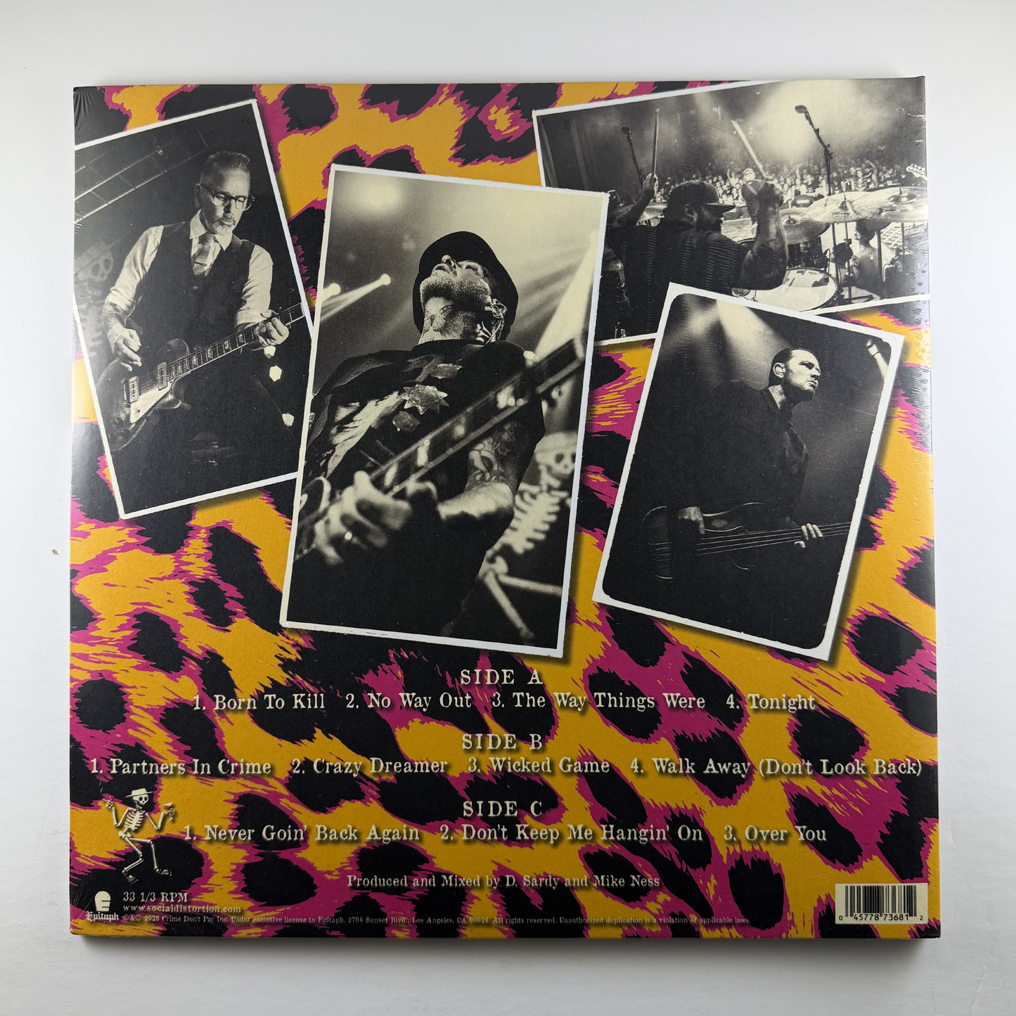 Social Distortion "Born To Kill" 2xLP
