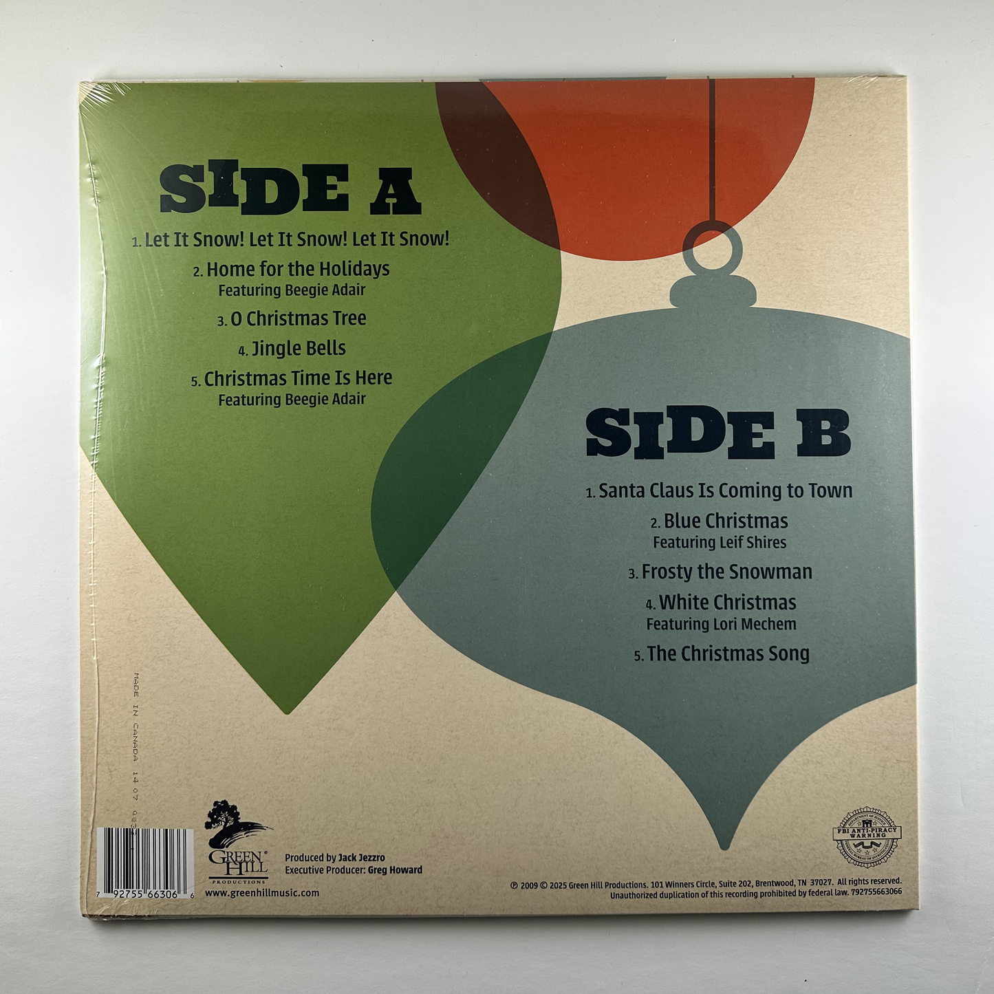 Jack Jezzro "Bossa Nova Christmas" LP