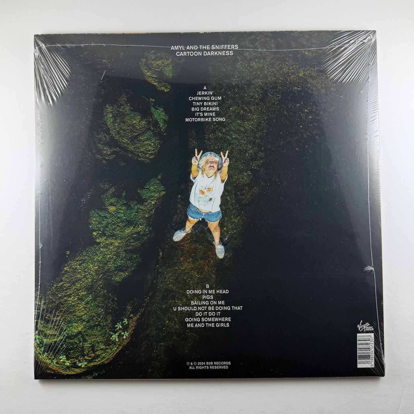 Amyl & the Sniffers "Cartoon Darkness (Cartoon Black Edition)" LP