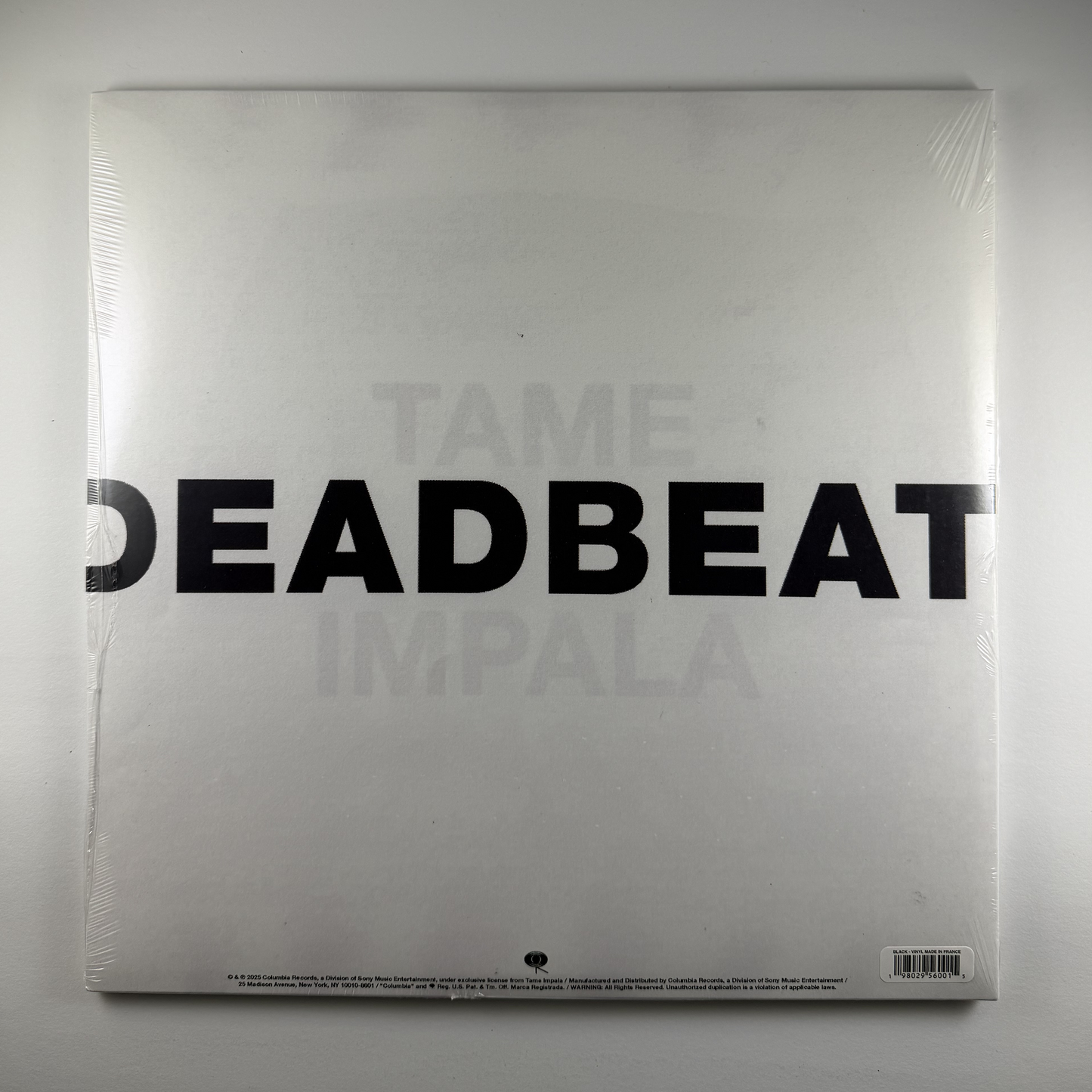 Tame Impala "Deadbeat" 2xLP