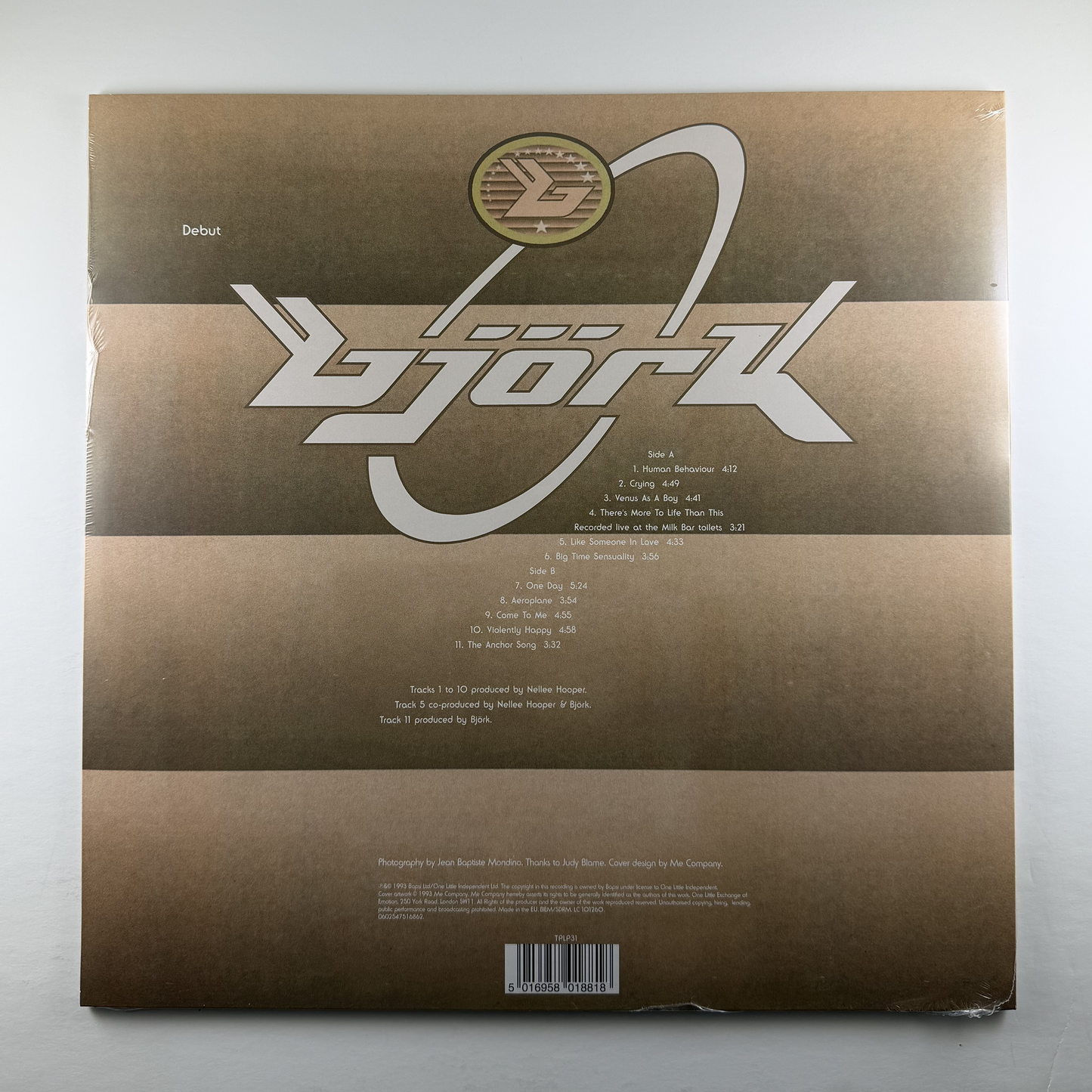 Bjork "Debut" [Import] LP