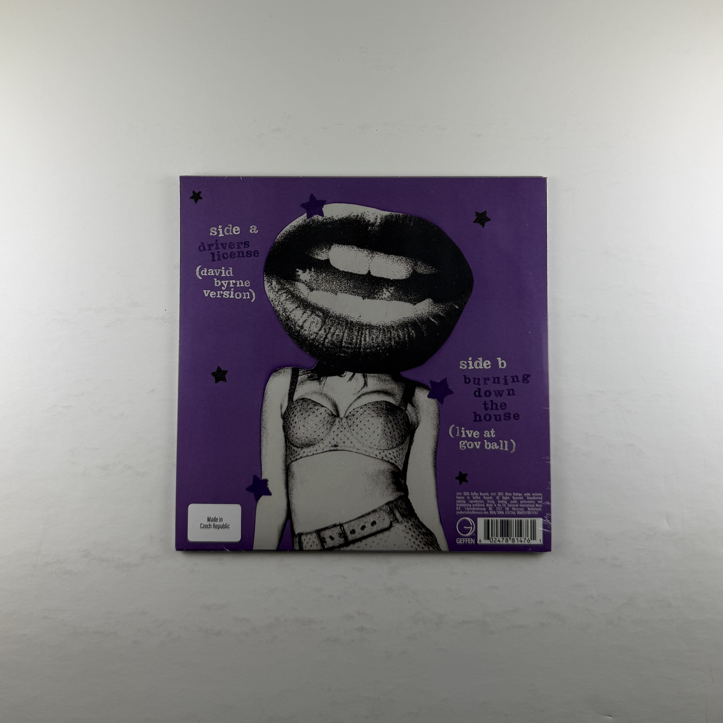 Olivia Rodrigo "drivers license / burning down the house" [7"]
