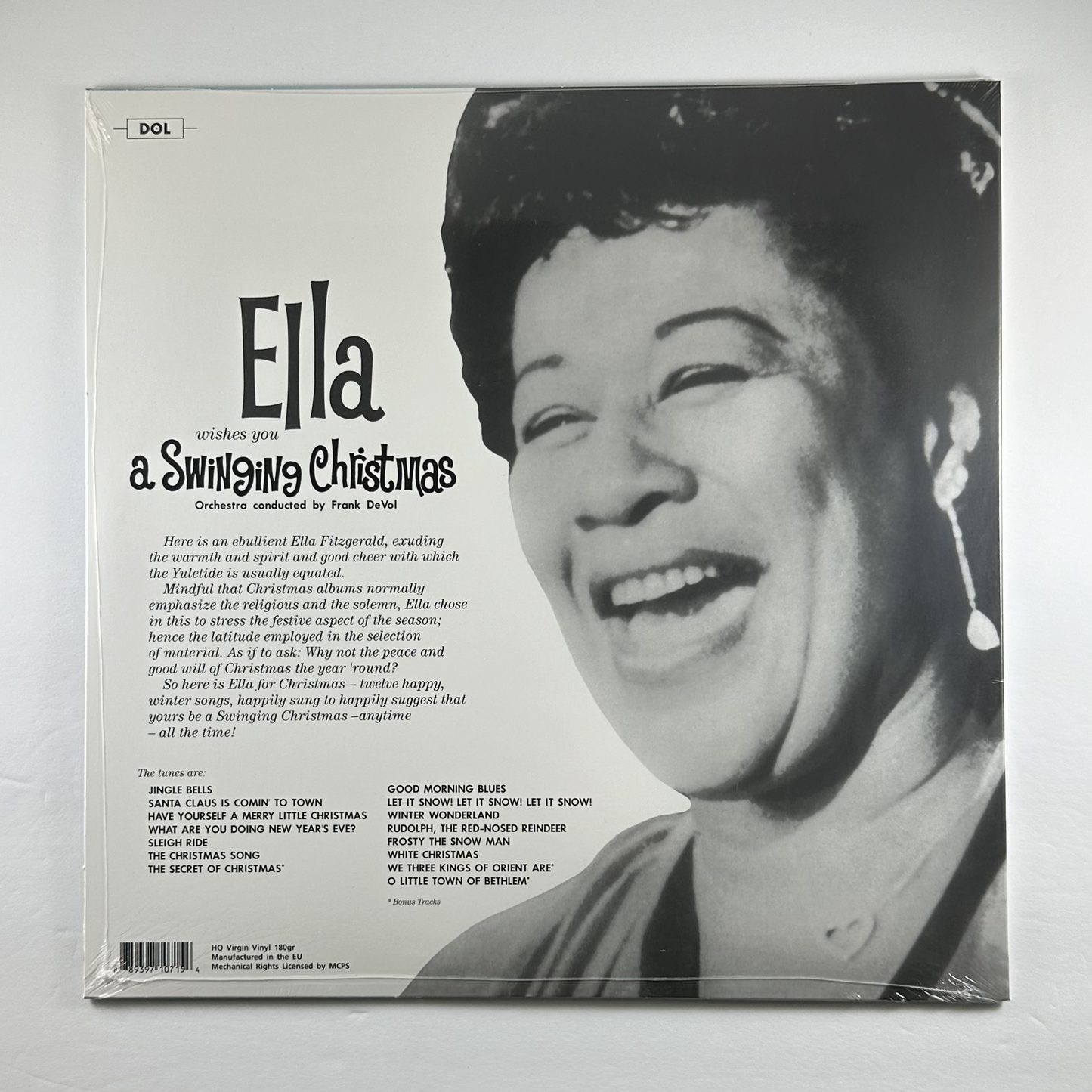 Ella Fitzgerald "Ella Wishes You A Swinging Christmas" [Import] LP